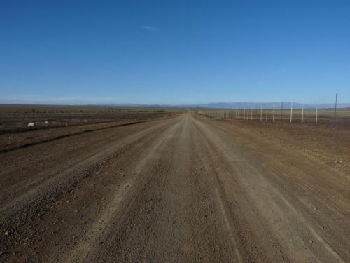 Some 160 km from home on the way to Calvinia, Western Cape. (Author: Pierre Joubert)