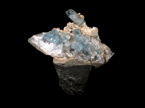 Celestite
Karlstadt, Schweinfurt, Franconia, Bavaria, Germany.
3,5 x 3 cm (Author: Andreas Gerstenberg)