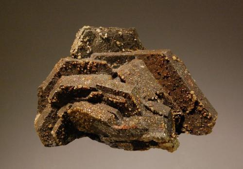 Marcasite ps. pyrrhotite
Baia Sprie, Maramures, Romania
4.2 x 6.2 cm.
Sharp platy pyrrhotite crystals replaced by marcasite. Mined circa 1969. (Author: crosstimber)