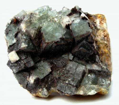 Fluorite
Ilse Mine, Kaltbrunn, Schenkenzell, Black Forest, Baden-Württemberg, Germany
Specimen size 7,5 cm (Author: Tobi)