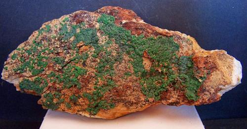 Conichalcite
Dolores Mine - Pastrana - Mazarrón - Murcia - Spain
10,5 x 5 cm (Author: panchito28)