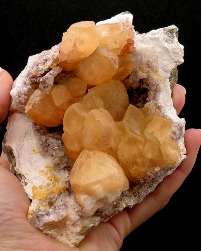 Calcite
Juchem Quarry, Herrstein, Hunsrück, Rhineland-Palatinate, Germany
Specimen size 13 x 9 cm (Author: Tobi)