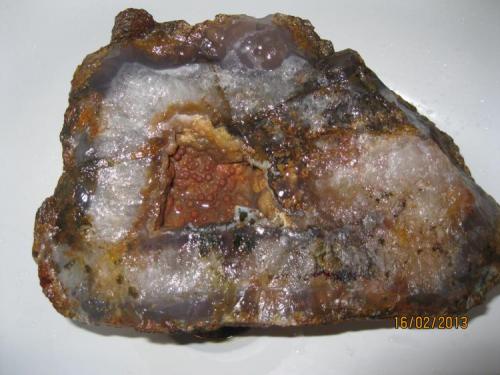 Chalcedony
Metaliferi mountains., Romania
23x16x10 cm (Author: mihailovici79)