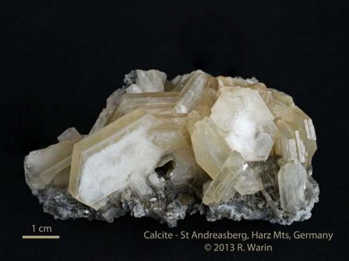 Calcite
St Andreasberg, Hartz Mts (Author: Roger Warin)