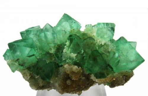 Fluorita, cuarzo
Riemvasmaak, Gordonia District, Namaqualand, Northern Cape Province, Sudáfrica
80 mm x 56 mm x 35 mm (Autor: Carles Millan)