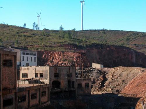 Filón Norte, Tharsis, Alosno, Huelva, Spain
Old facilities at Filon Norte open pit (Author: Cesar M. Salvan)