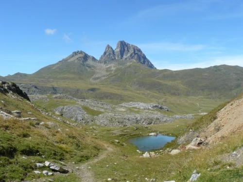 The Pic du Midi volcanoe, French Pyrenees, 2884 metres high. (Author: Benj)