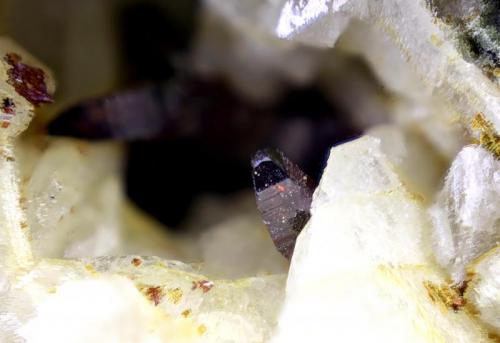 Anatasa.
Macael, Almería, Andalucía, España.
Cristal de 2,5 mm. (Autor: Antonio Carmona)