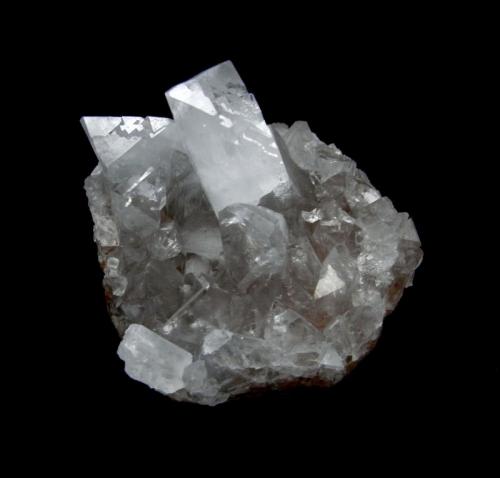 Celestine
Minerama Quarry - Puente Tablas – Jaén – Andalusia - Spain.
6,3 x 5,5 cm
Main crystal: 3,5 cm (Author: DAni)