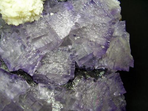 Fluorita-Barita
Elmwood Mine, Smith Co, Tennessee, USA

Detalle (Autor: geoalfon)