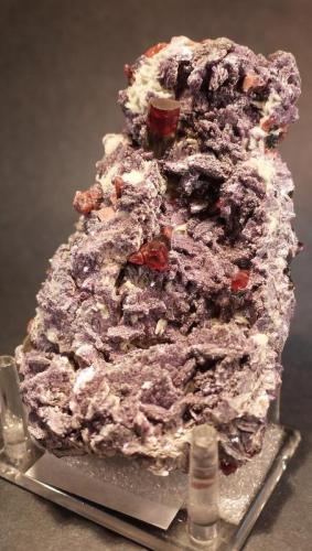 Tourmaline, Lepidolite
Big Kahuna II Zone, Baker Boulevard(level), Oceanview Mine, Pala, San Diego County, California
13.3 x 9.4 cm (Author: Don Lum)