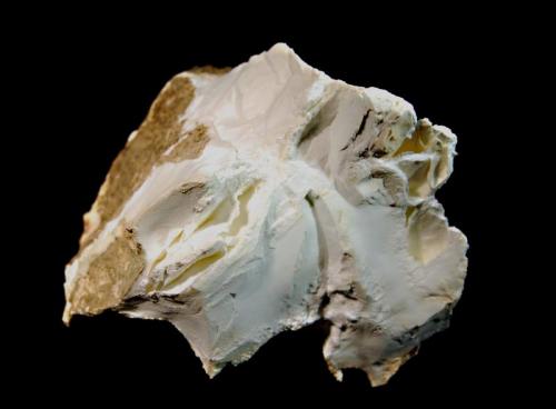 Bakerite
Corkscrew Canyon Mine, Death Valley, Furnace Creek District, Inyo Co., California
7.3 x 8.7 cm.
Massive white bakerite resembling unglazed porcelain from the type locality of this uncommon species. (Author: crosstimber)