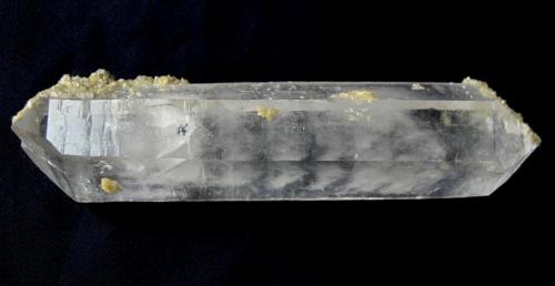 Quartz, Siderite
Panasqueira, Portugal
12.5 x 3 x2.6 cm (Author: JoséMiguel)