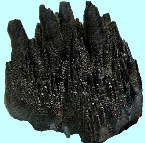 Goethita
Corta de La Arboleda, Valle de Trápaga, Vizcaya, País Vasco, España
58 x 60 x 32 mm. (Autor: José Luis Zamora)