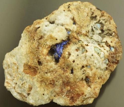 Linarite (ex Mick Sutcliffe).
Red Gill, Caldbeck Fells, Cumbria, UK.
5 cm. (Author: Ru Smith)