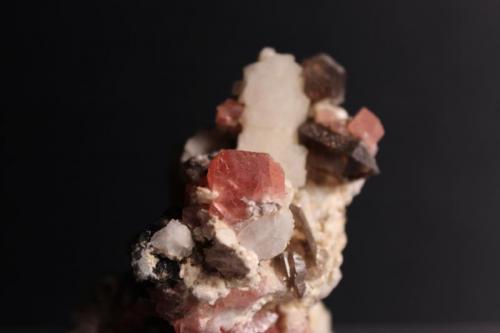 Fluorite, Smoky Quartz, Adularia
Argentière Glacier, Mont Blanc, Chamonix, France
7.2 x 5.2 cm (Author: Don Lum)