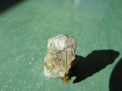 Barita<br />Sarita Mine, Bezas, Comarca Sierra de Albarracín, Teruel, Aragon, Spain<br />Cristal mayor 2 cm.<br /> (Autor: Miguel Ángel Martinez)