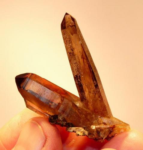 Smoky Quartz, Aegerine and unknown mineral.
Mt. Malosa, Zomba, Malawi
43 x 31 x 22 mm
Same as above. (Author: Pierre Joubert)