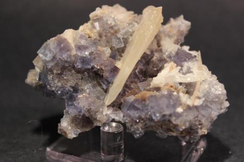 Fluorite, Barite
Blanchard Mine, Bingham, New Mexico, USA
7.2 x 5.0 x 3.5 cm (Author: Don Lum)