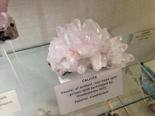 Calcite
Pallaflat, Cumbria, England, UK 
~12cm across
In the Sedgwick museum Cambridge (Author: James)