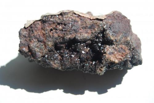 Siderite
Carn Brea Mine, Illogan, Cornwall, England, United Kingdom.
7.5x5.3x3.6 cm. (Author: Edelmin)