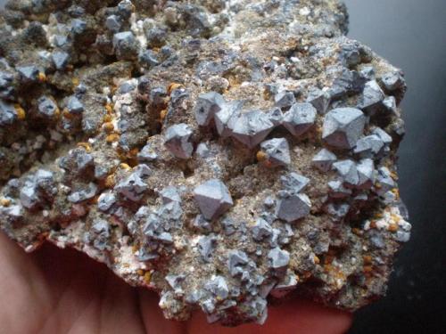 Galena esfalerita y marcasita
Mina Mercadal, Mercadal, Cartes, Cantabria, España
15cm x 14cm (Autor: PabloR)