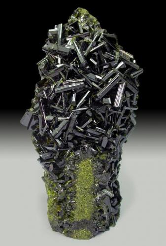 Epidote
Khowrin Mount, Kohandan (East of Tafresh), central Iran
Largest crystal: 1.2 cm. Height: 8 cm (Author: vhairap)