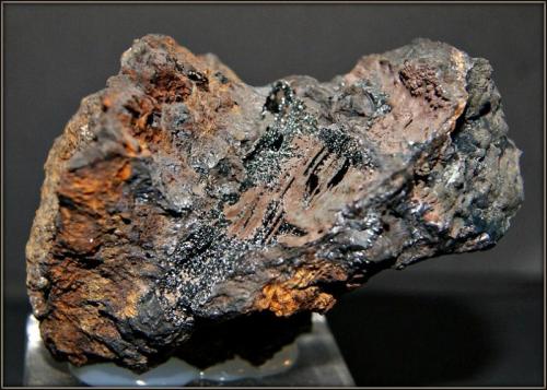 Pirolusita
Mina El Novillero - Cheles - Badajoz - Extremadura - España
6.5 x 5 cm

Pirolusita cristalizada (Autor: Mijeño)