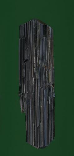 Rutile
Rist Mine, Hiddenite, Alexander Co., North Carolina, USA
3.9 x 1.0 cm (Author: am mizunaka)