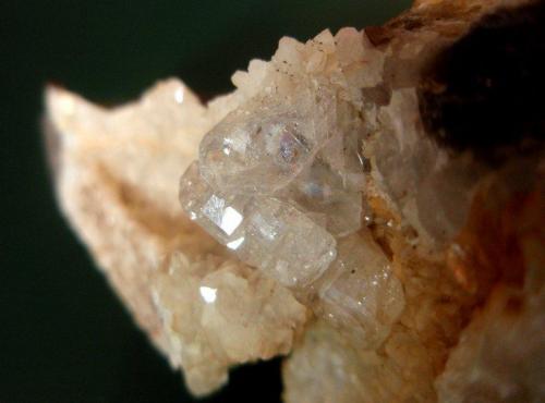 Baryte
Oakdale Colliery, Oakdale, Caerphilly, Wales, UK
Baryte crystals to 15mm, on siderite - these are large for the coalfield. Collected April 1997 (Author: ian jones)