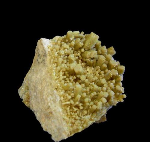 Pyromorphite
Santa Eufemia - Córdoba -  Andalusia - Spain
6x4,1 cm.
Main crystal; 1 cm. (Author: DAni)