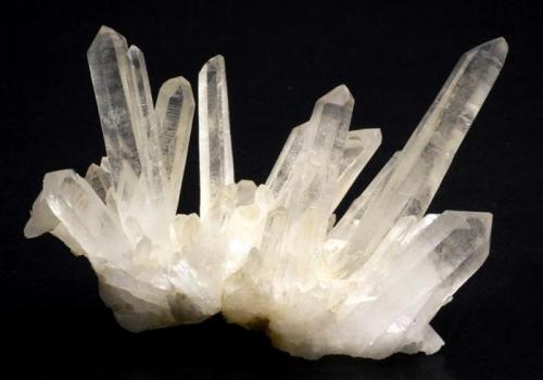 Quartz
Johannes Mine, Göpfersgrün, Fichtelgebirge, Bavaria, Germany
Specimen width 8 cm (Author: Tobi)