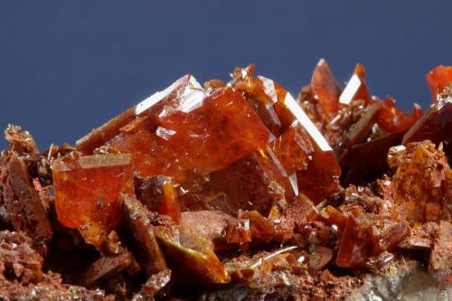 Wulfenite
Red Cloud Mine, Silver District, Trigo Mts., La Paz County, Arizona, USA
134 x 50 x 48 mm
closeup (Author: GneissWare)