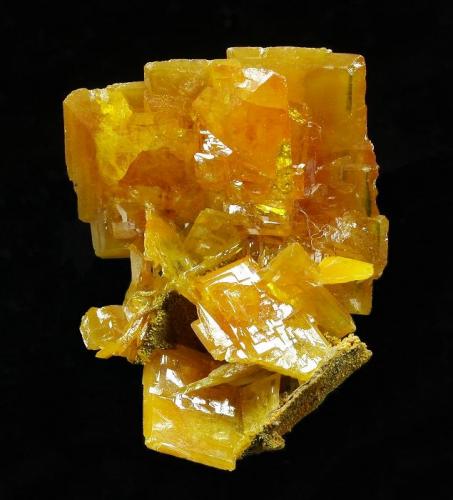 Wulfenite
Mammoth-St. Anthony Mine, Mammoth District, Tiger, Pinal County, Arizona, USA
33 x 27 x 23 mm (Author: GneissWare)