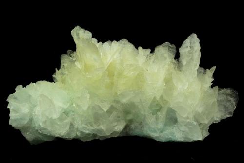 Aragonite and Aurichalcite
Bisbee, Warren District, near Bisbee, Cochise County, Arizona, USA
78 x 41 x 38 mm (Author: GneissWare)