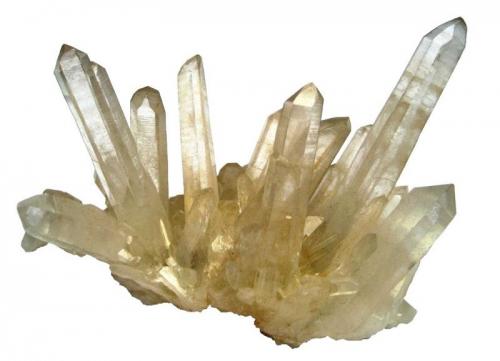 Quartz
Johannes Mine, Göpfersgrün, Fichtelgebirge, Bavaria, Germany
Specimen width 8 cm (Author: Tobi)