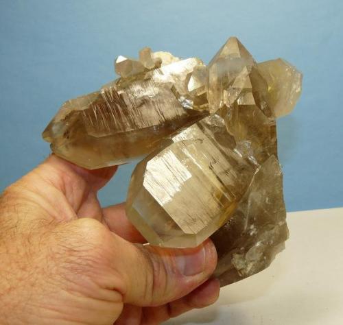 Quartz with rutile
Van Rhynsdorp, Western Cape, South Africa.
133 x 119 x 100 mm
Same as above. (Author: Pierre Joubert)