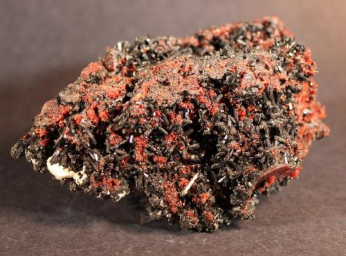 Gaudefroyite, Andradite Garnets, Hausmannite
N’Chwaning Mine, Kalahari Manganese Fields, Kuruman District, Northern Cape Province, South Africa
11 x 8.5 cm (Author: Don Lum)