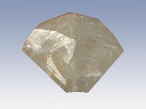 Calcite
Pallaflat Mine, Bigrigg, Cumbria, England, UK
90x70mm calcite twin. Ian Jones collection, ex Richard Barstow collection Ex Richard (Dick) Barstow (1947–1982) collection. Probably traded by Dick from the Kelvingrove Museum, Glasgow (Author: ian jones)