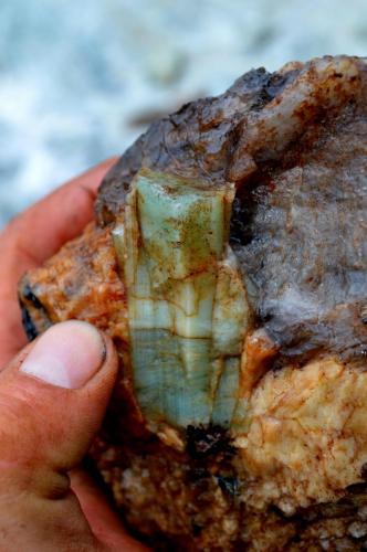 Beryl
Near Revlstoke BC Canada
3inches by 1 inch (Author: thecrystalfinder)