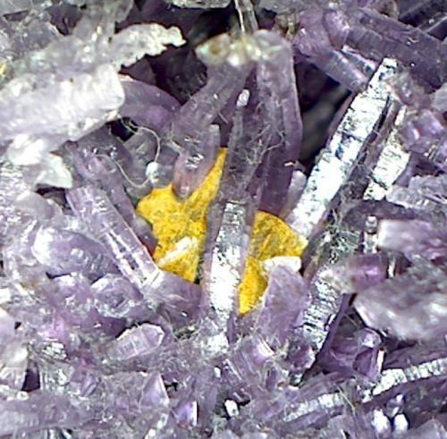 Amesite (variety Chromian)
Saranovskii Mine, Saranovskaya Village, Gornozavodskii area, Permskaya Oblast’, Middle Urals, Urals Region, Russia
10.3 x 6.8 cm (Author: Don Lum)