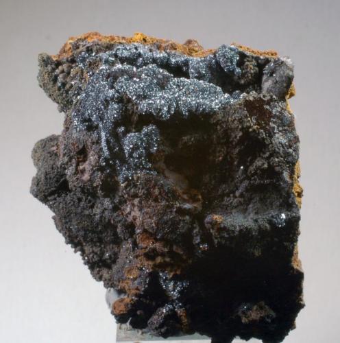 Pirolusita<br />Barranco Las Nogueras, Campos de Golf, Atamaría, Cartagena, Comarca Campo de Cartagena, Region of Murcia (Murcia), Spain<br />42 x 42 x 30 mm<br /> (Autor: Joan Martinez Bruguera)