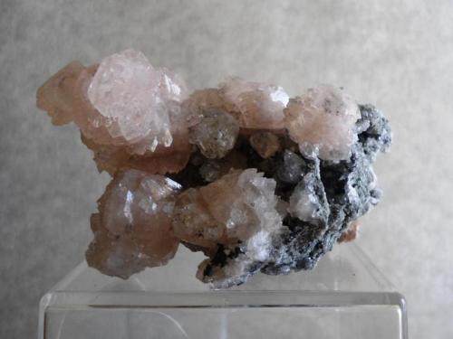 Apophyllite-KF, with minor Calcite
Sabinas mine, San Martín, Sombrerete, Zacatecas, México
73x60x43mm (Author: Carlos M.)