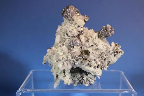 Galena, Pyrrhotite, Quartz
Nikolaevskiy Mine, Dalnegorsk, Tetyukhe, Primorskiy Kray, Far-Eastern Region, Russia
8 x 7.5 cm (Author: Don Lum)