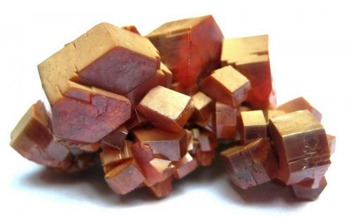 Vanadinite
Mibladen Mining District, Midelt, Khénifra Province, Meknès-Tafilalet Region, Morocco
Specimen size 4 cm, largest crystal 1,5 cm (Author: Tobi)