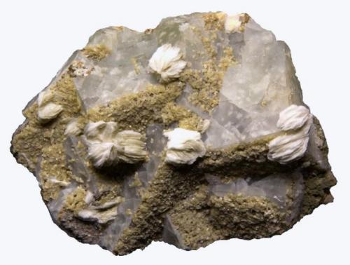 Fluorite, barite, dolomite
Tannenboden Mine, Wieden, Black Forest, Baden-Württemberg, Germany
Specimen size 9,5 cm (Author: Tobi)