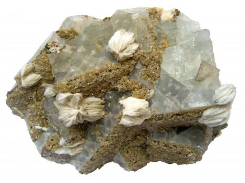 Fluorite, baryte, dolomite
Tannenboden Mine, Wieden, Black Forest, Baden-Württemberg, Germany
Specimen size 9,5 cm (Author: Tobi)