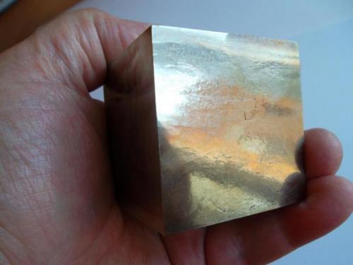 Pirita<br />Ampliación a Victoria Mine, De Alcarama Range, Navajún, Comarca Cervera, La Rioja, Spain<br />6 cm x 6 cm<br /> (Autor: javier ruiz martin)