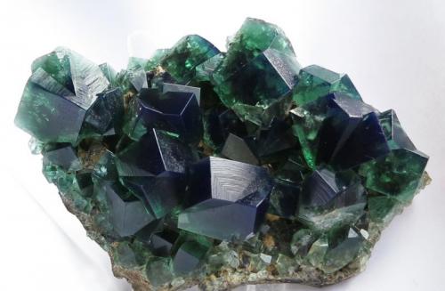 Fluorite
Rogerley Mine. Weardale. Durham. England
11x7x4 cm (Author: JoséMiguel)