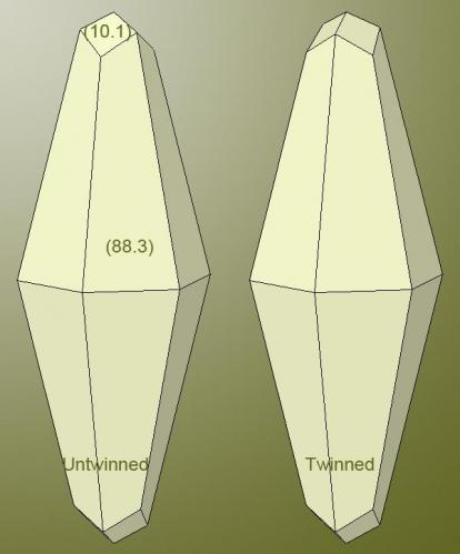 Calcite
models (Author: Roger Warin)